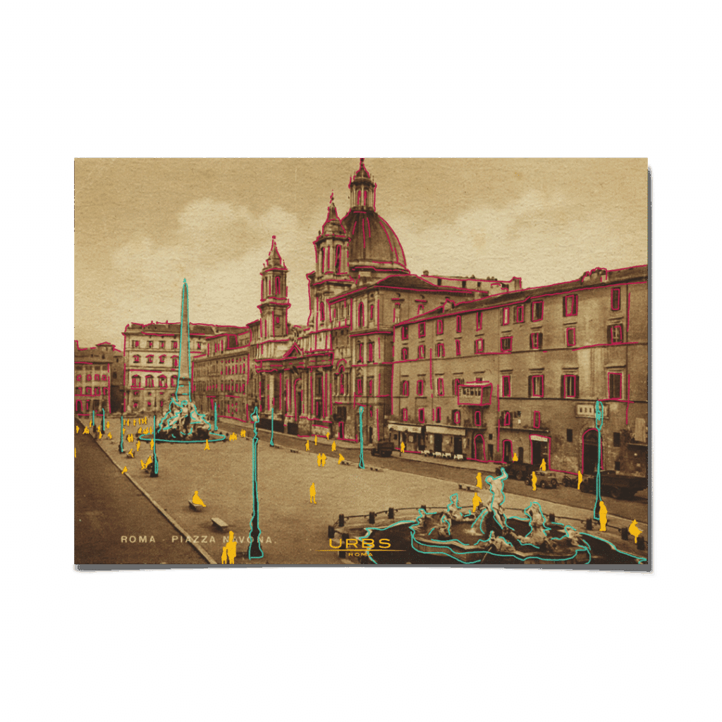 Cartolina Piazza Navona