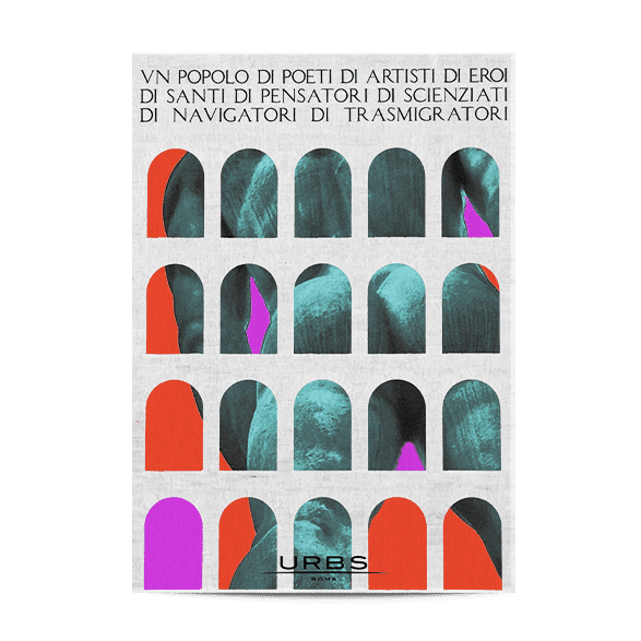 Cartolina Culosseo Quadrato