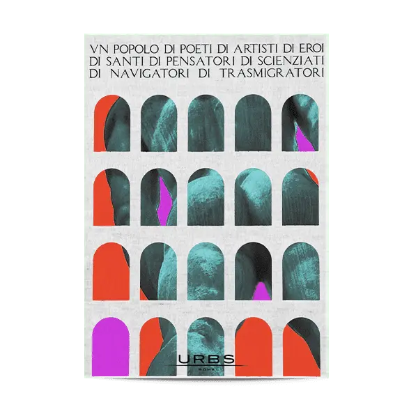 Cartolina Culosseo Quadrato
