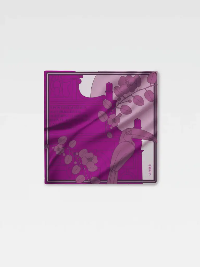 Pochette Fontanone e Tucano fucsia