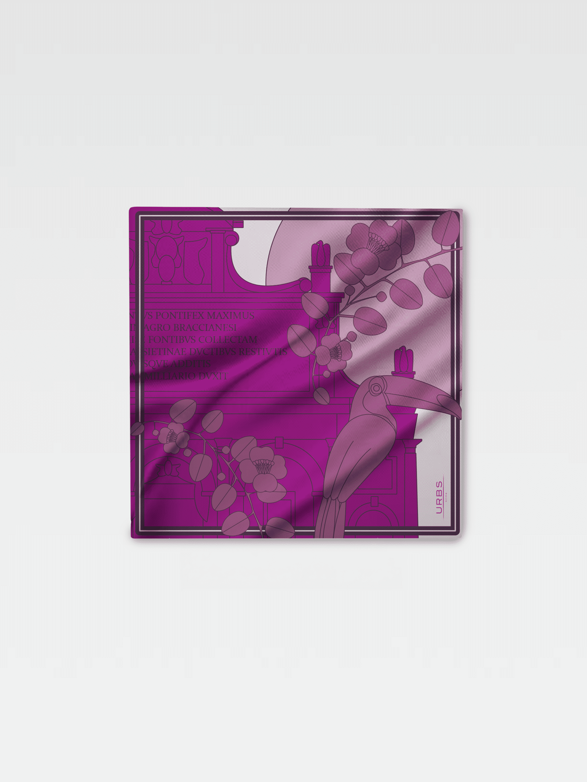 Pochette Fontanone e Tucano fucsia