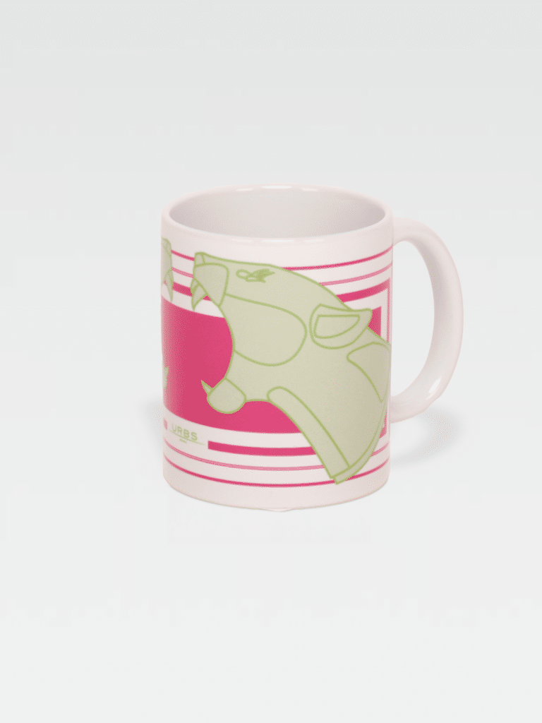 Tazza Leonessa ceramica