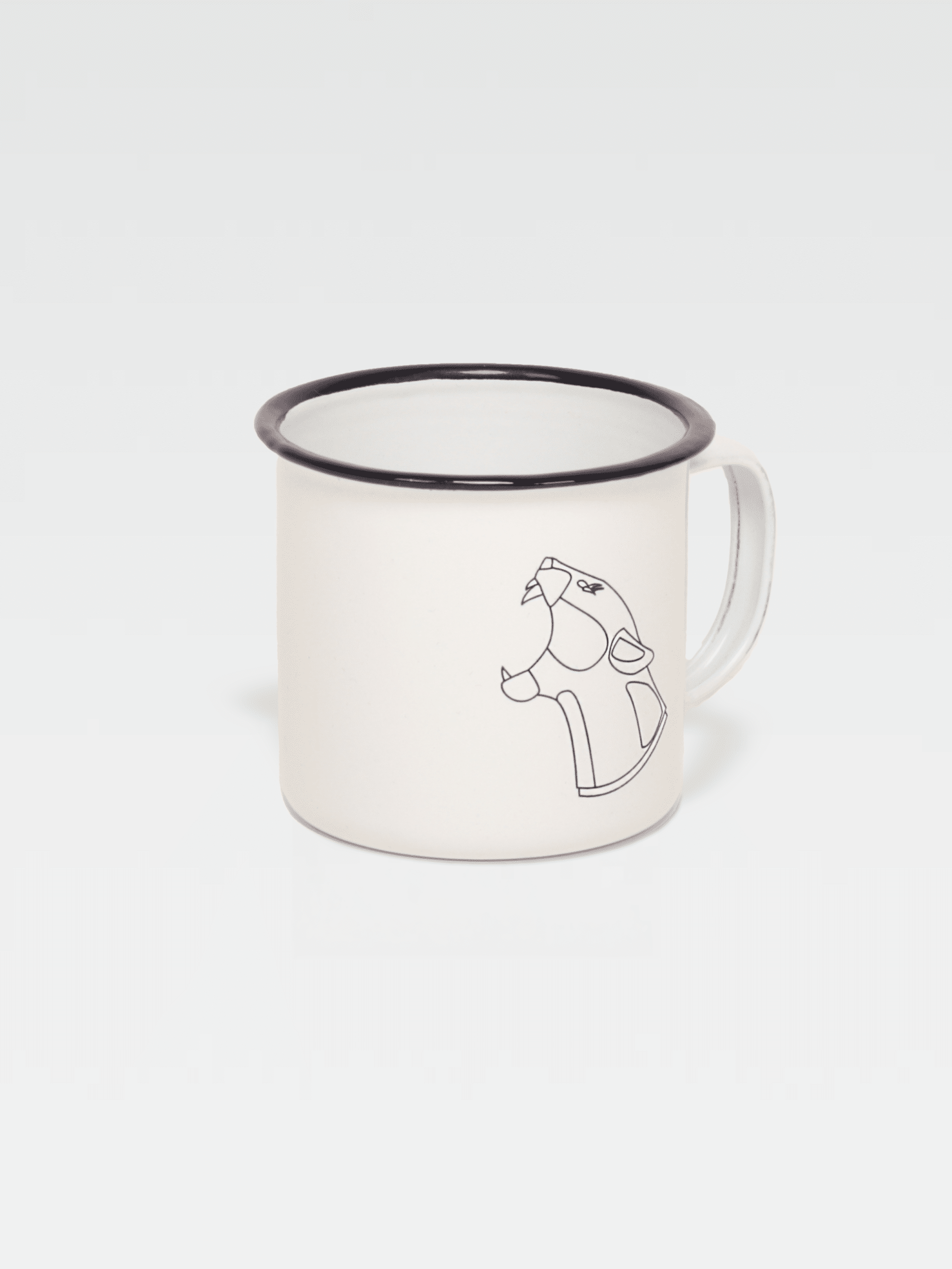 Tazza Leonessa metallica