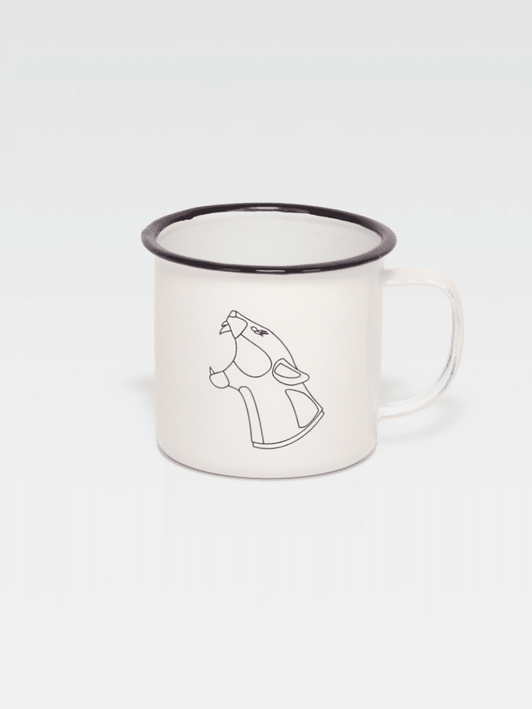 Tazza Leonessa metallica