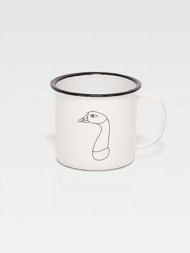 Tazza Oca metallica