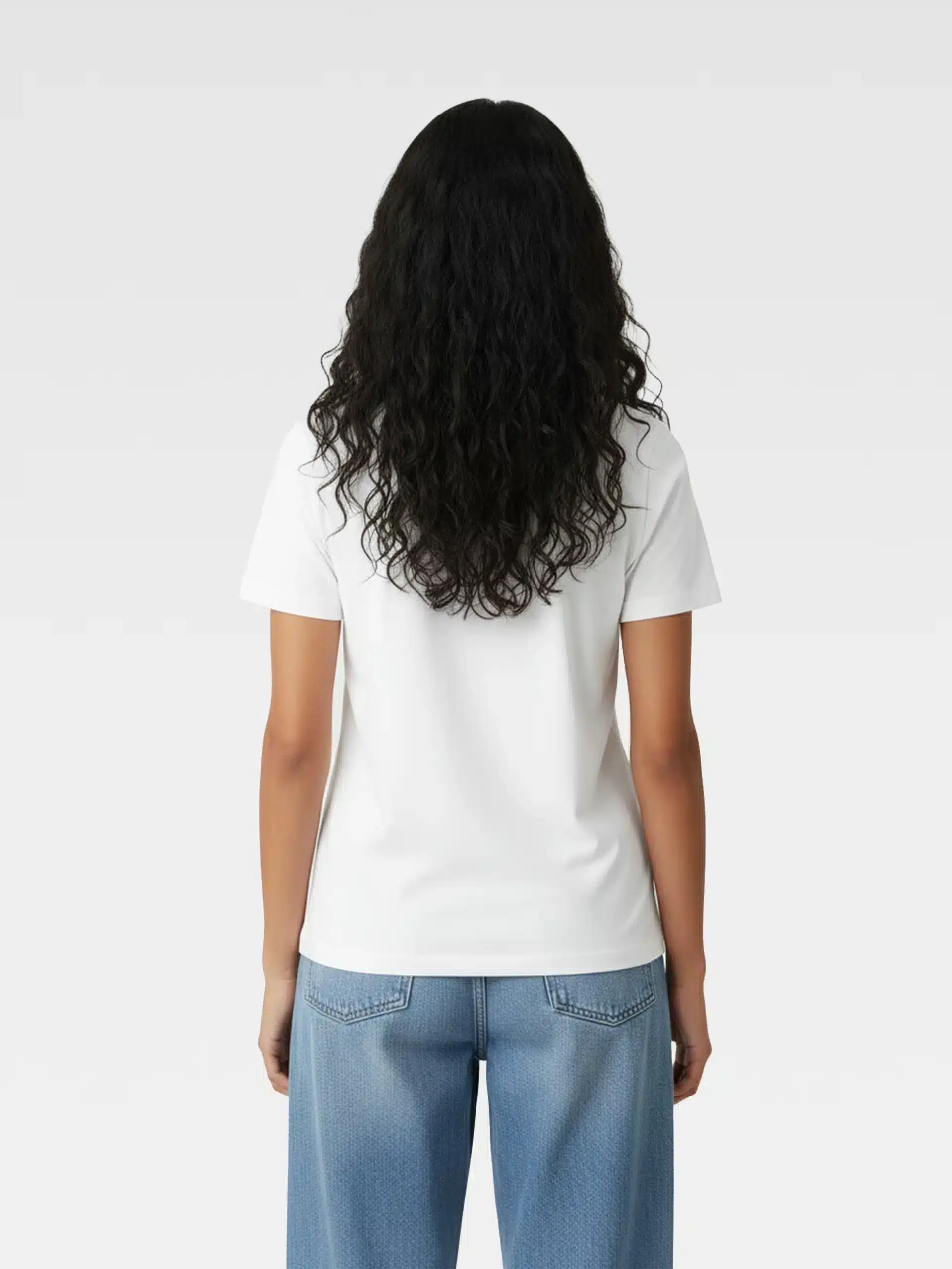 T-Shirt Spilla Colibrì bianca