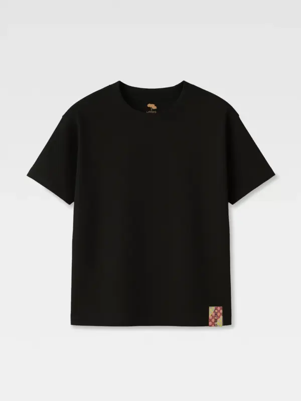T-Shirt Monocolore nera