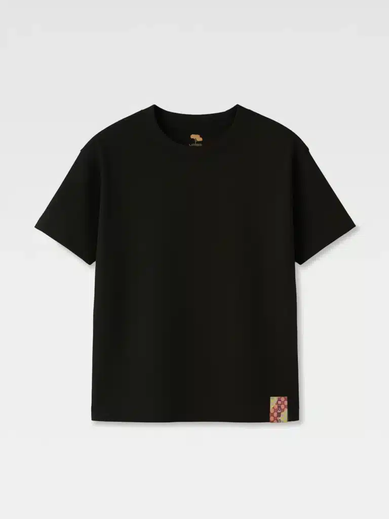 T-Shirt Monocolore nera