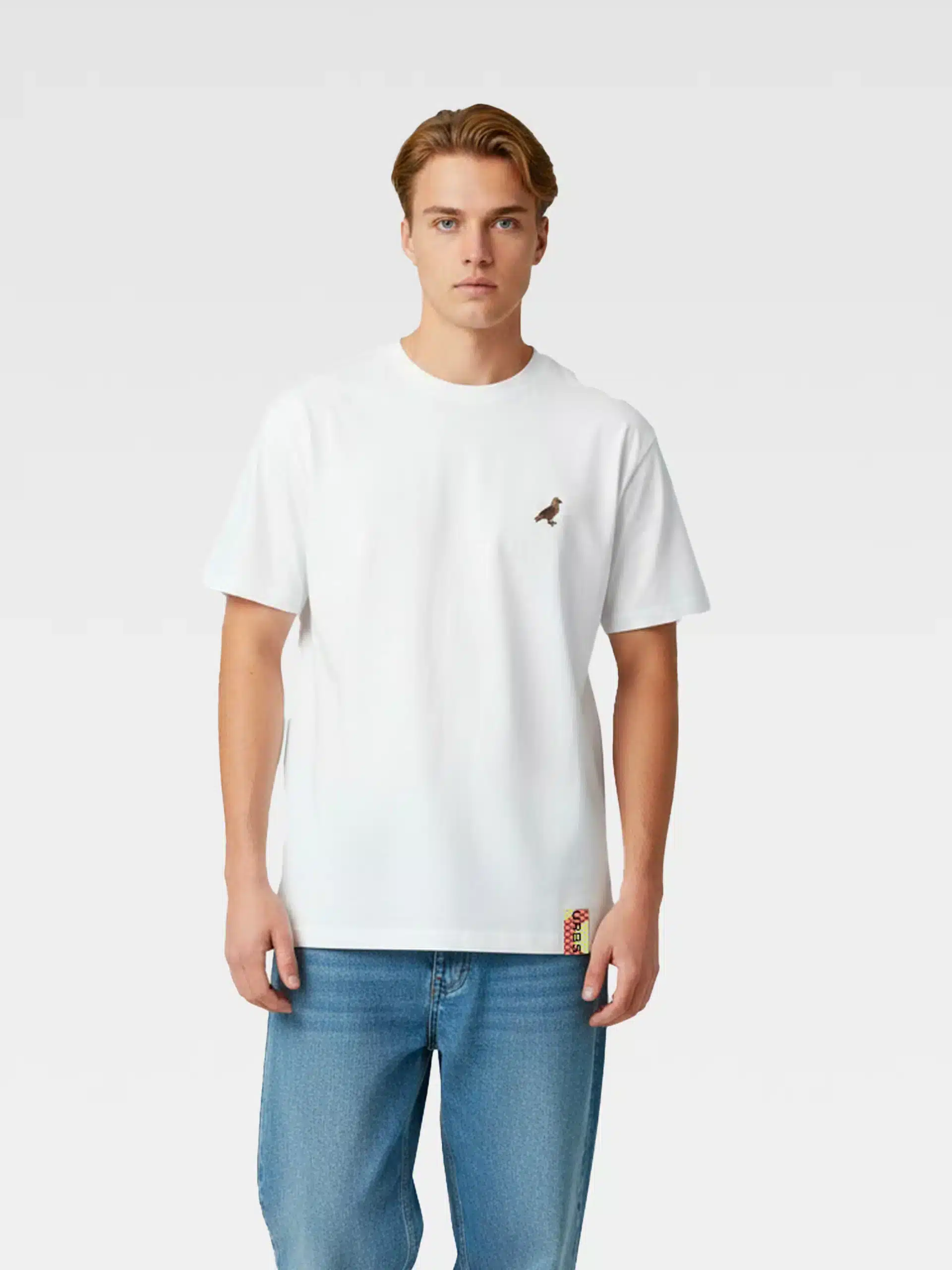 T-Shirt Piccione bianca
