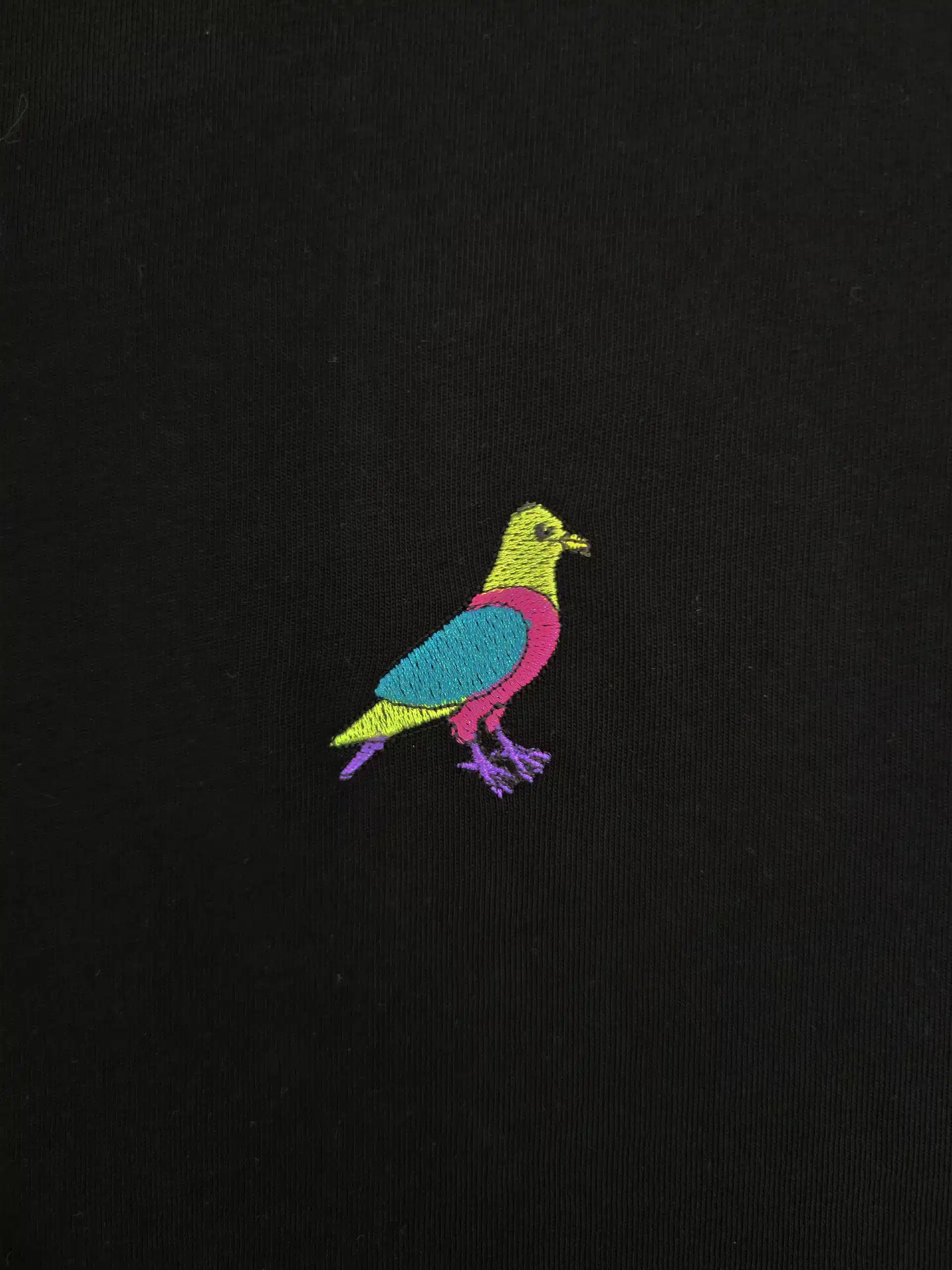 T-Shirt Piccione nera
