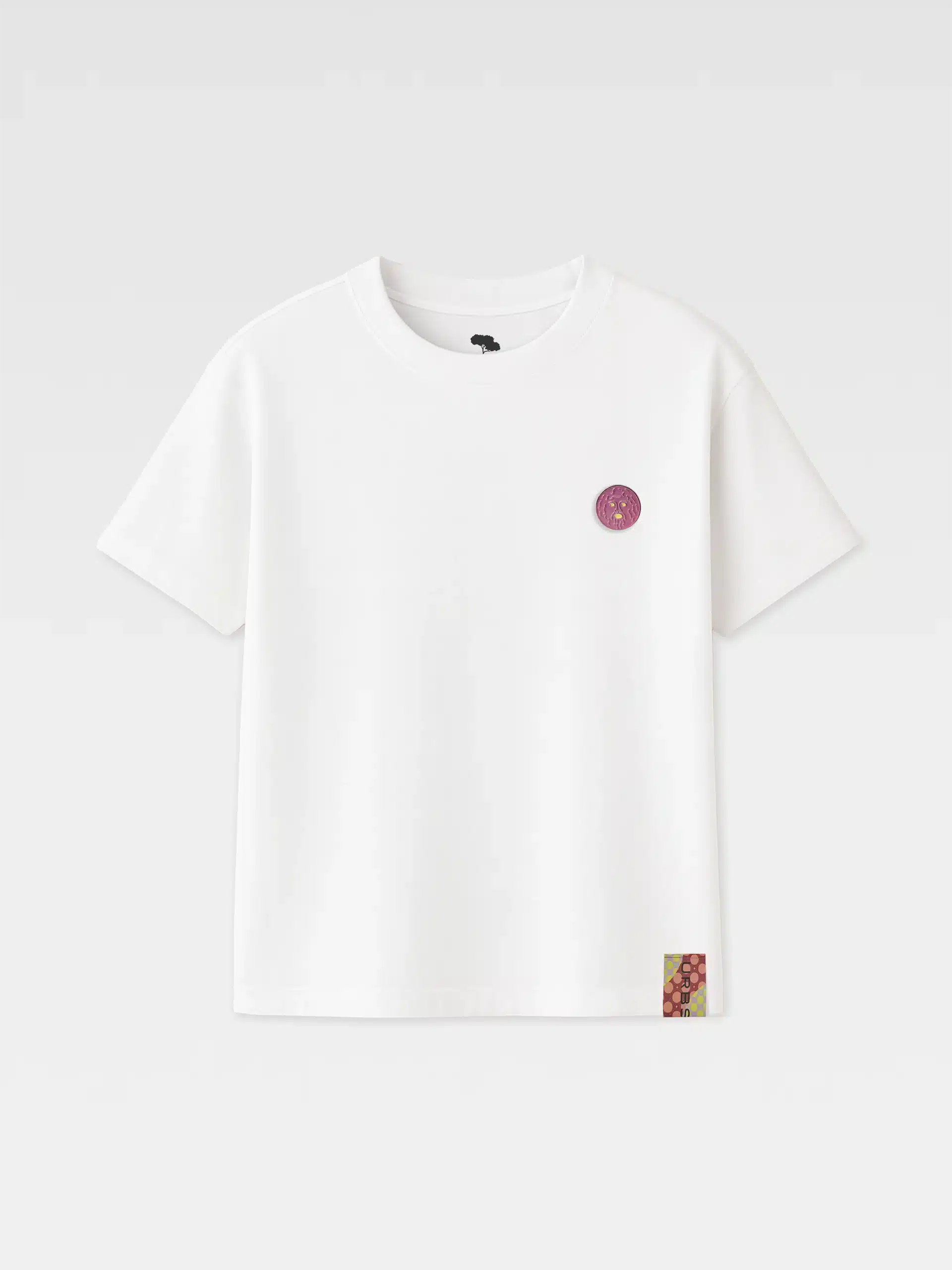 T-Shirt Spilla Bocca della Verità bianca