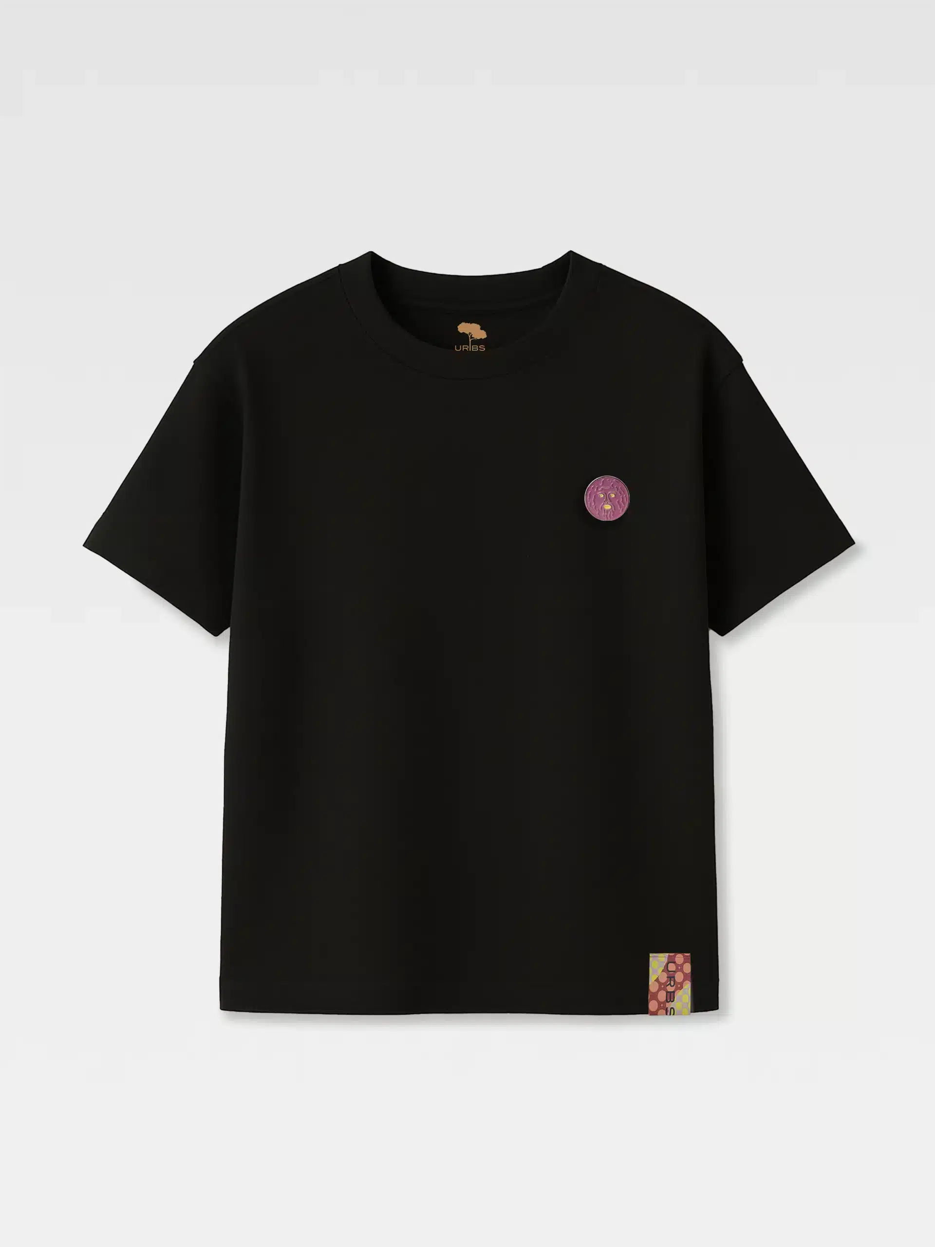 T-Shirt Spilla Bocca della Verità nera