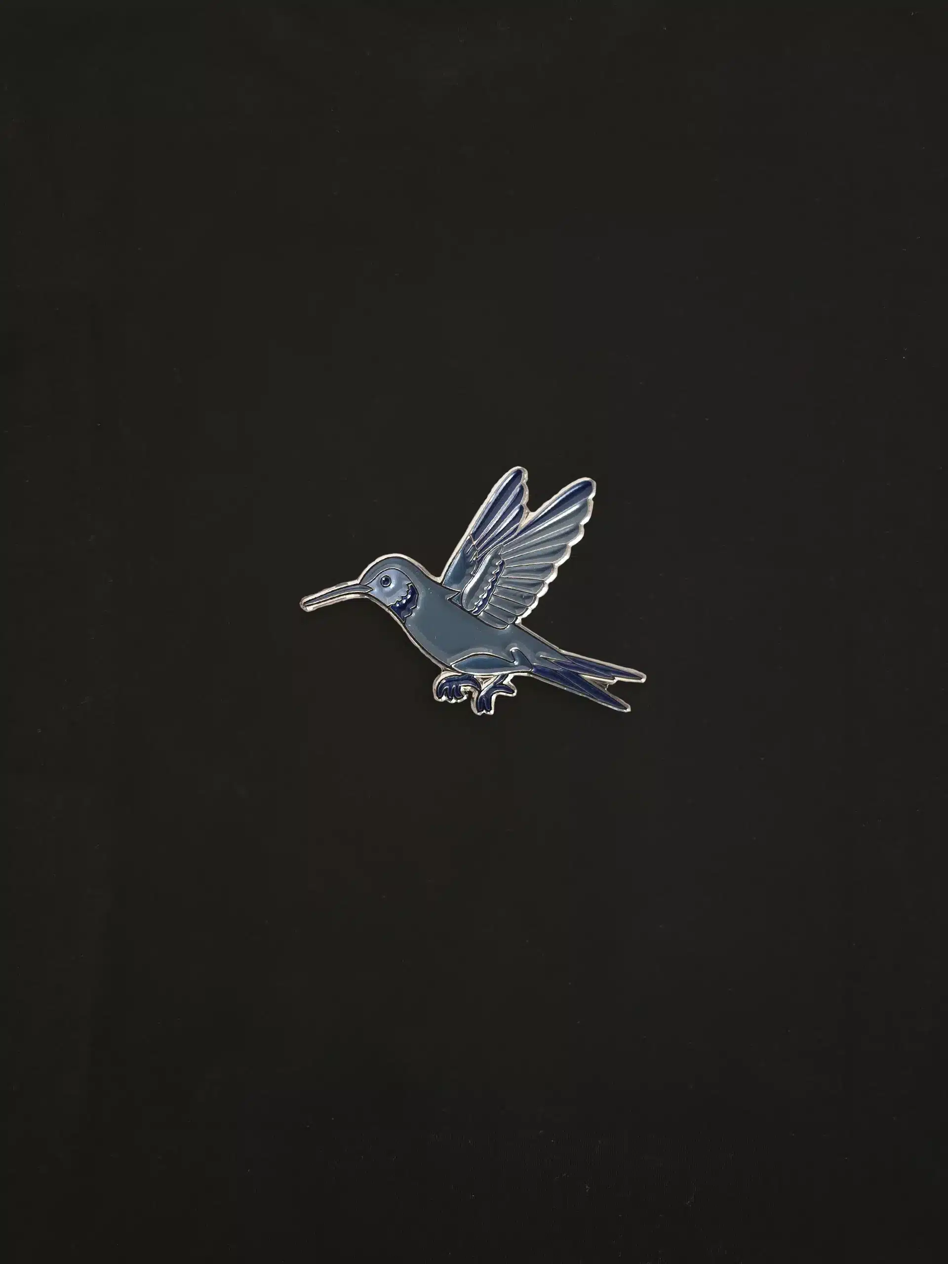 T-Shirt Spilla Colibrì nera