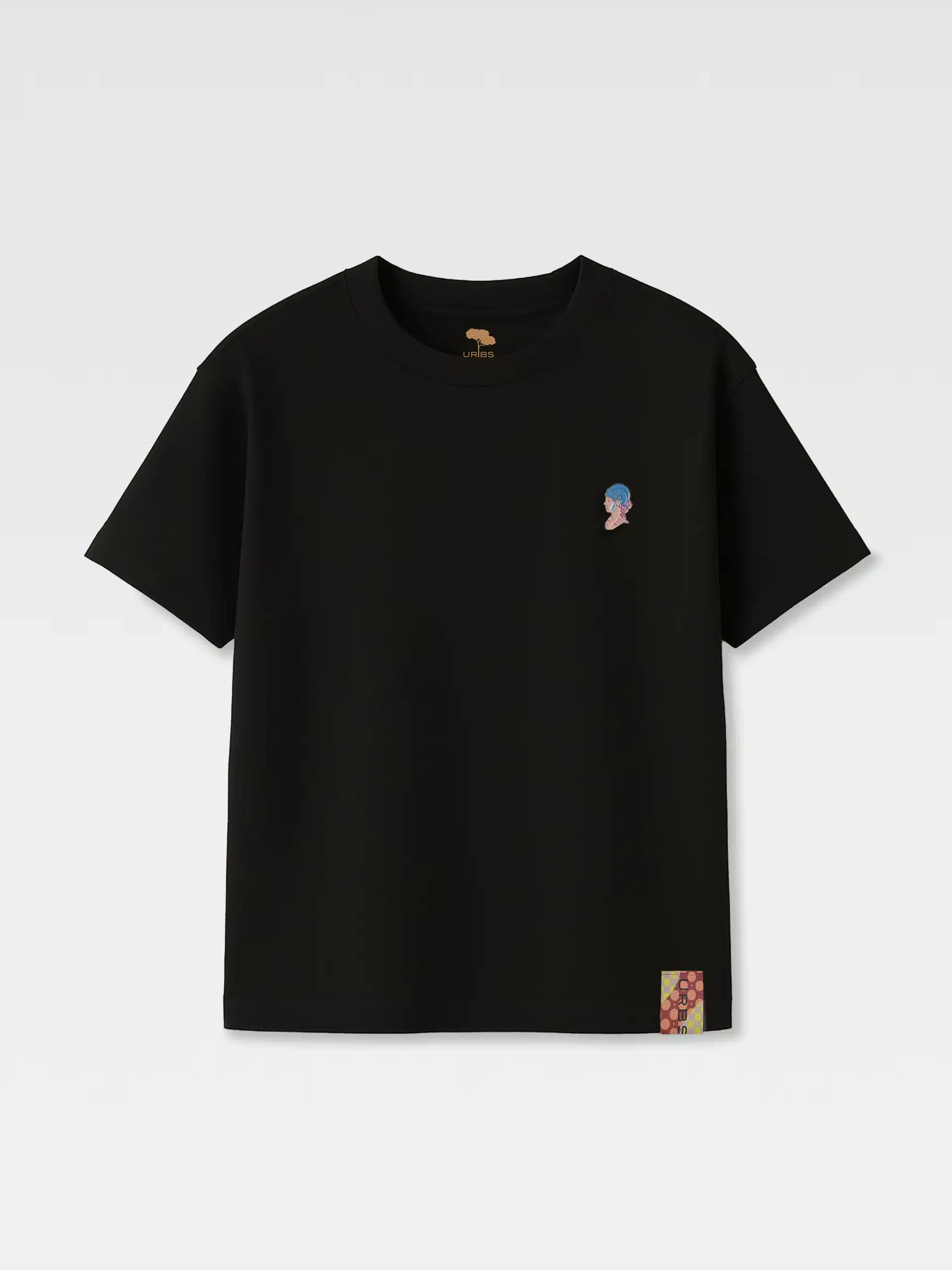 T-Shirt Spilla Gladiatrice nera