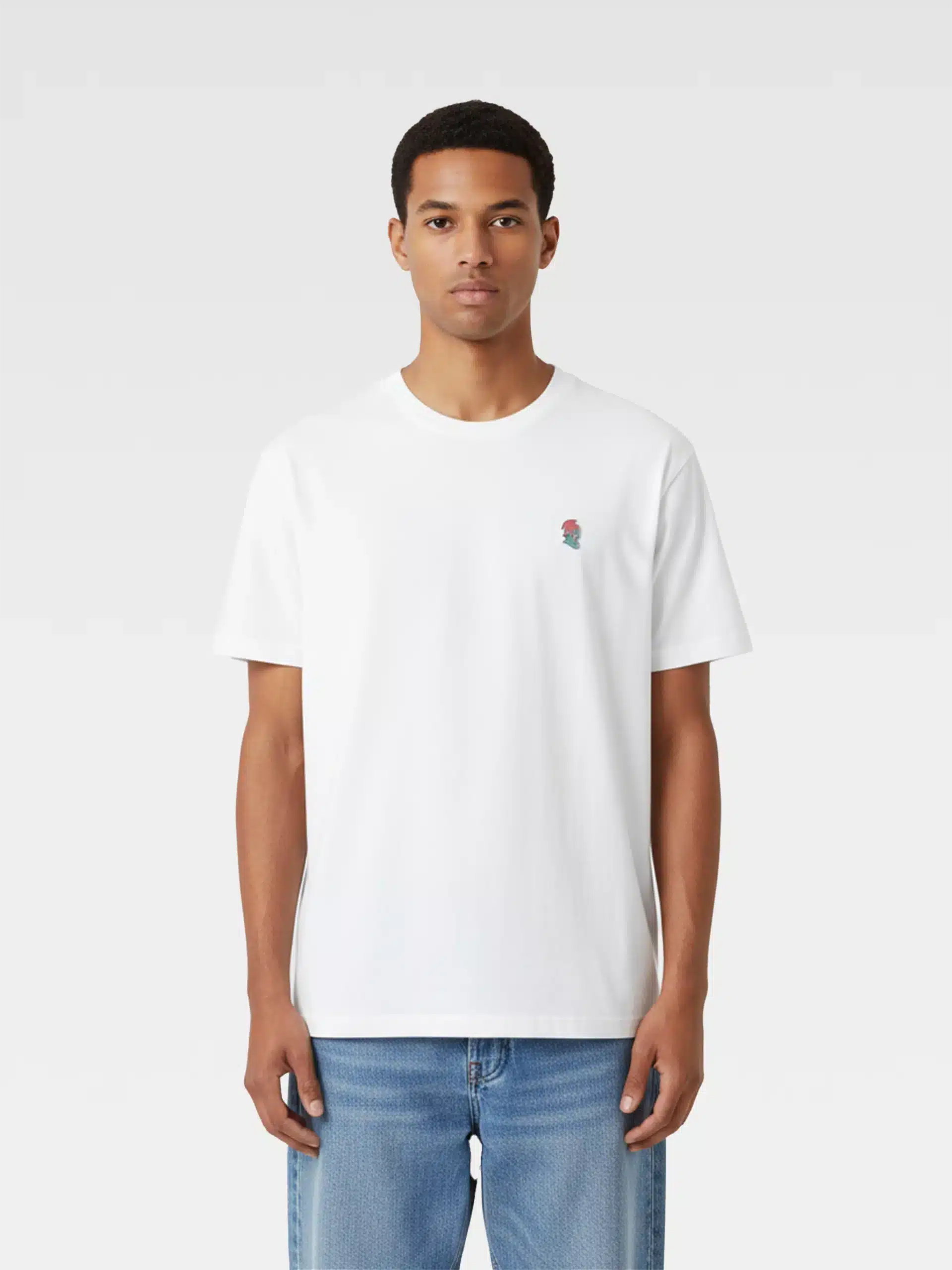T-Shirt Spilla Gladiatore bianca
