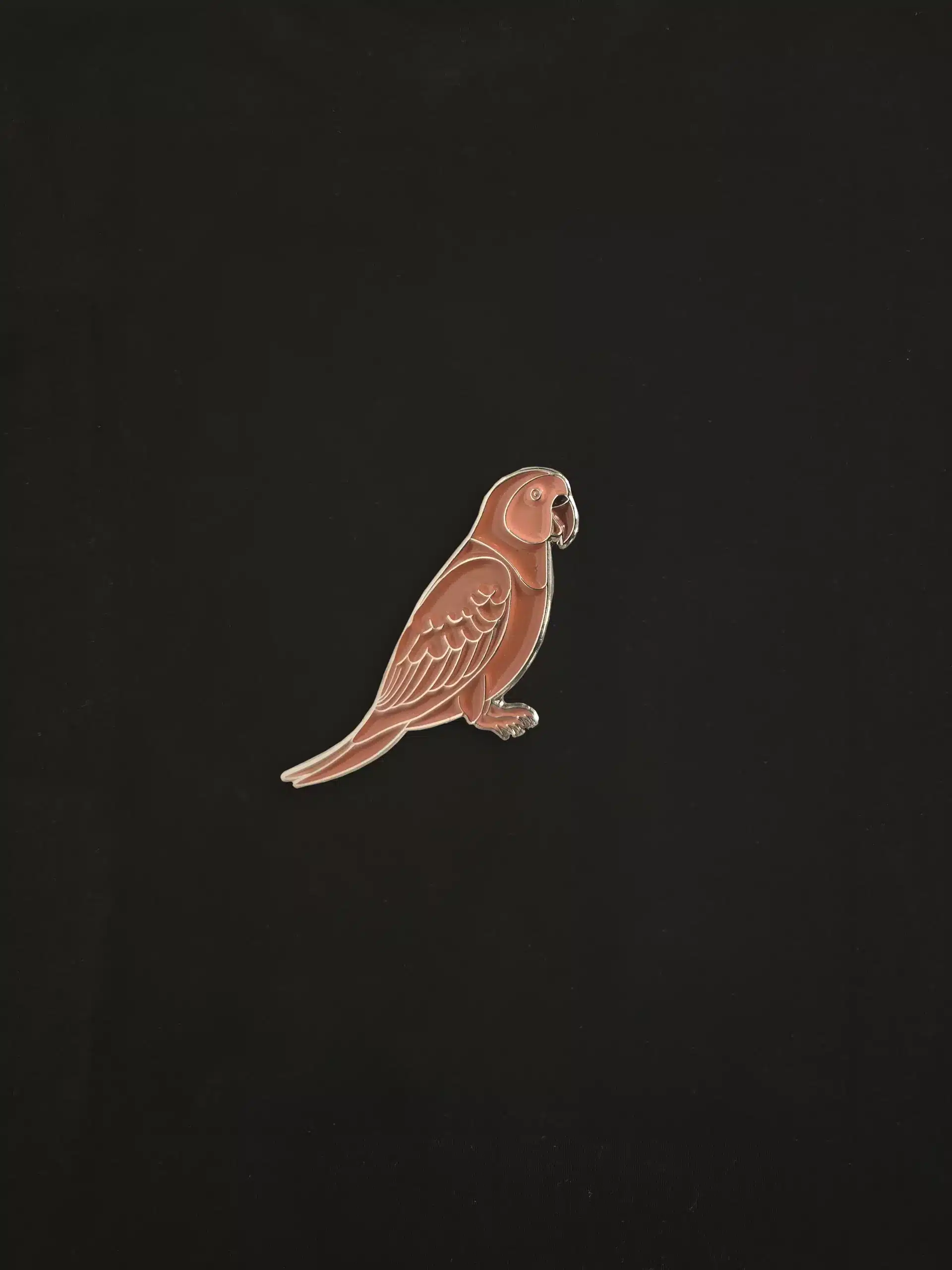 T-Shirt Spilla Parrocchetto nera