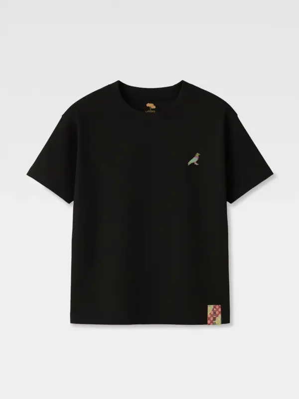 T-Shirt Spilla Piccione nera
