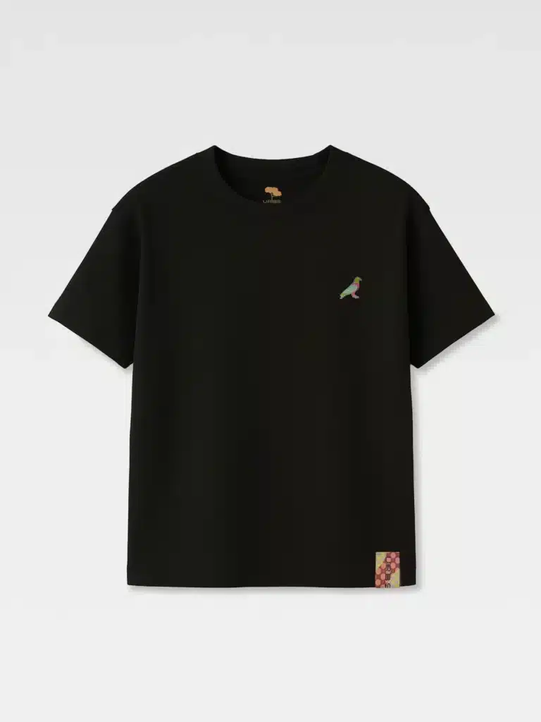 T-Shirt Spilla Piccione nera