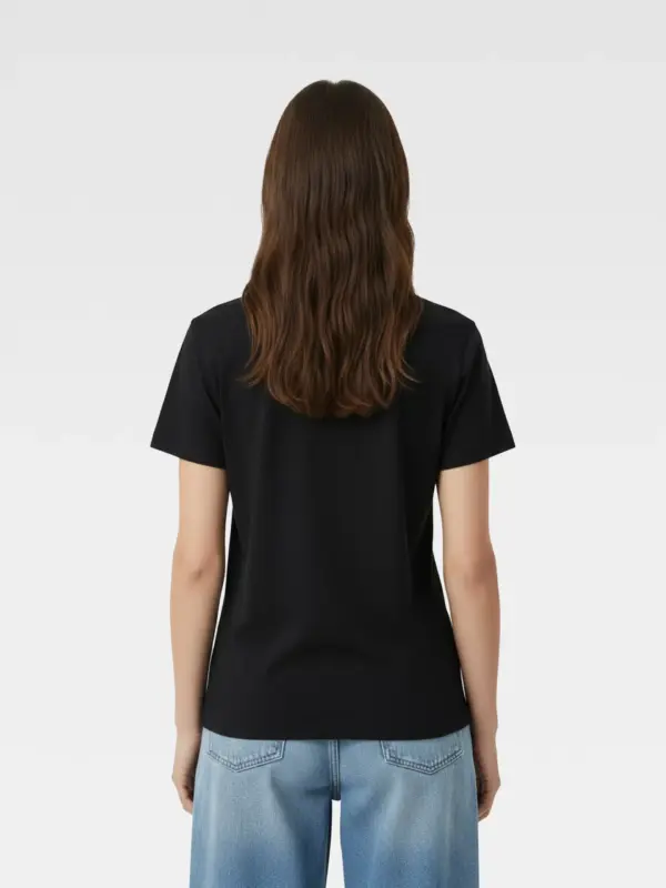T-Shirt Spilla Piccione nera