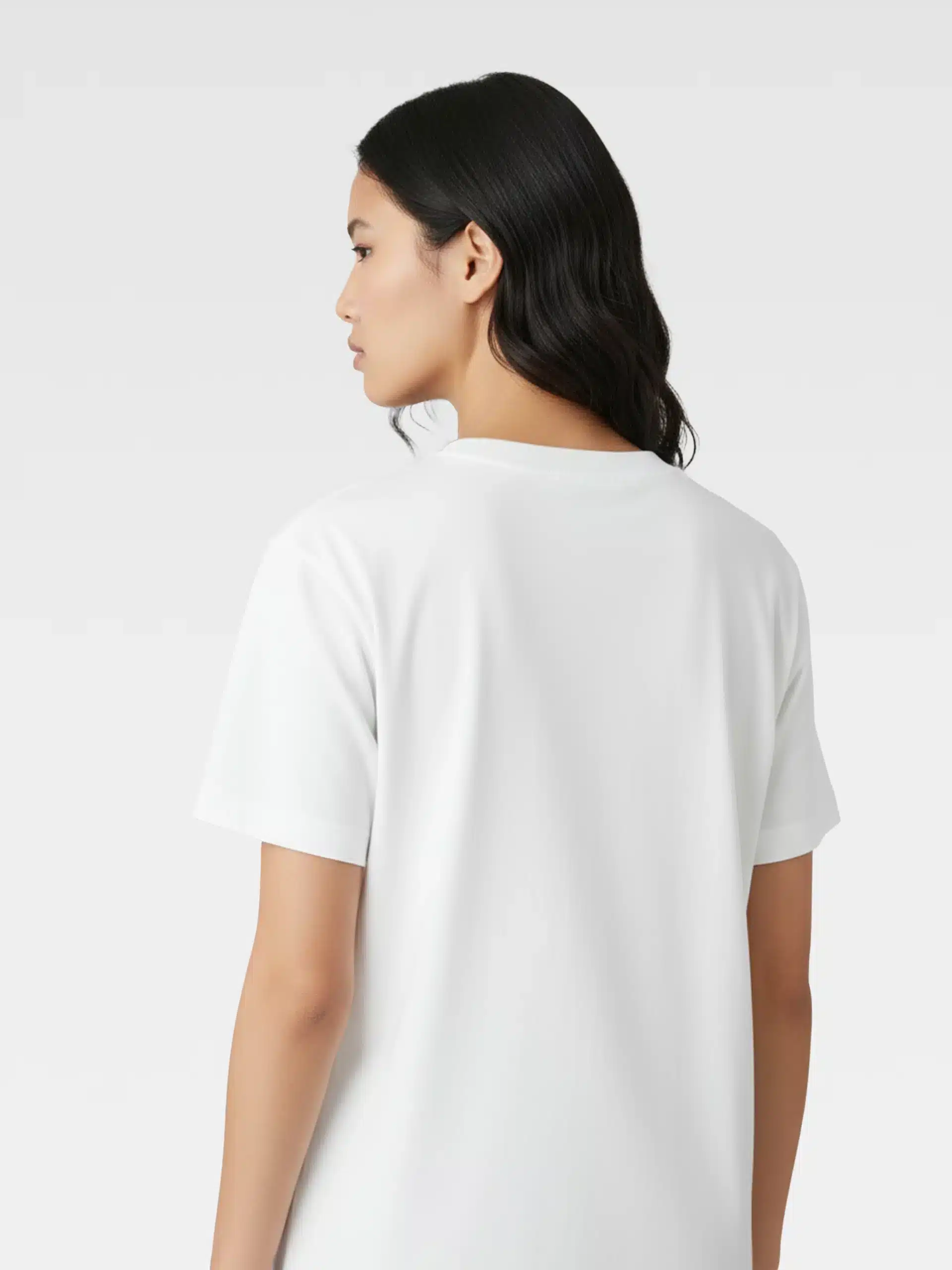 T-Shirt Spilla Testa Romana bianca