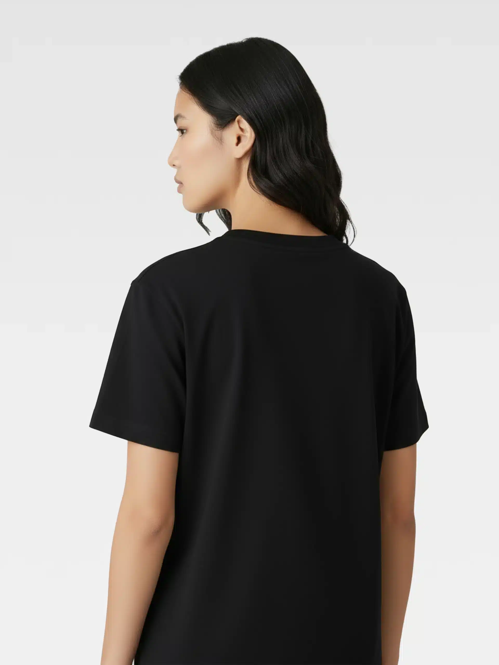 T-Shirt Spilla Testa Romana nera