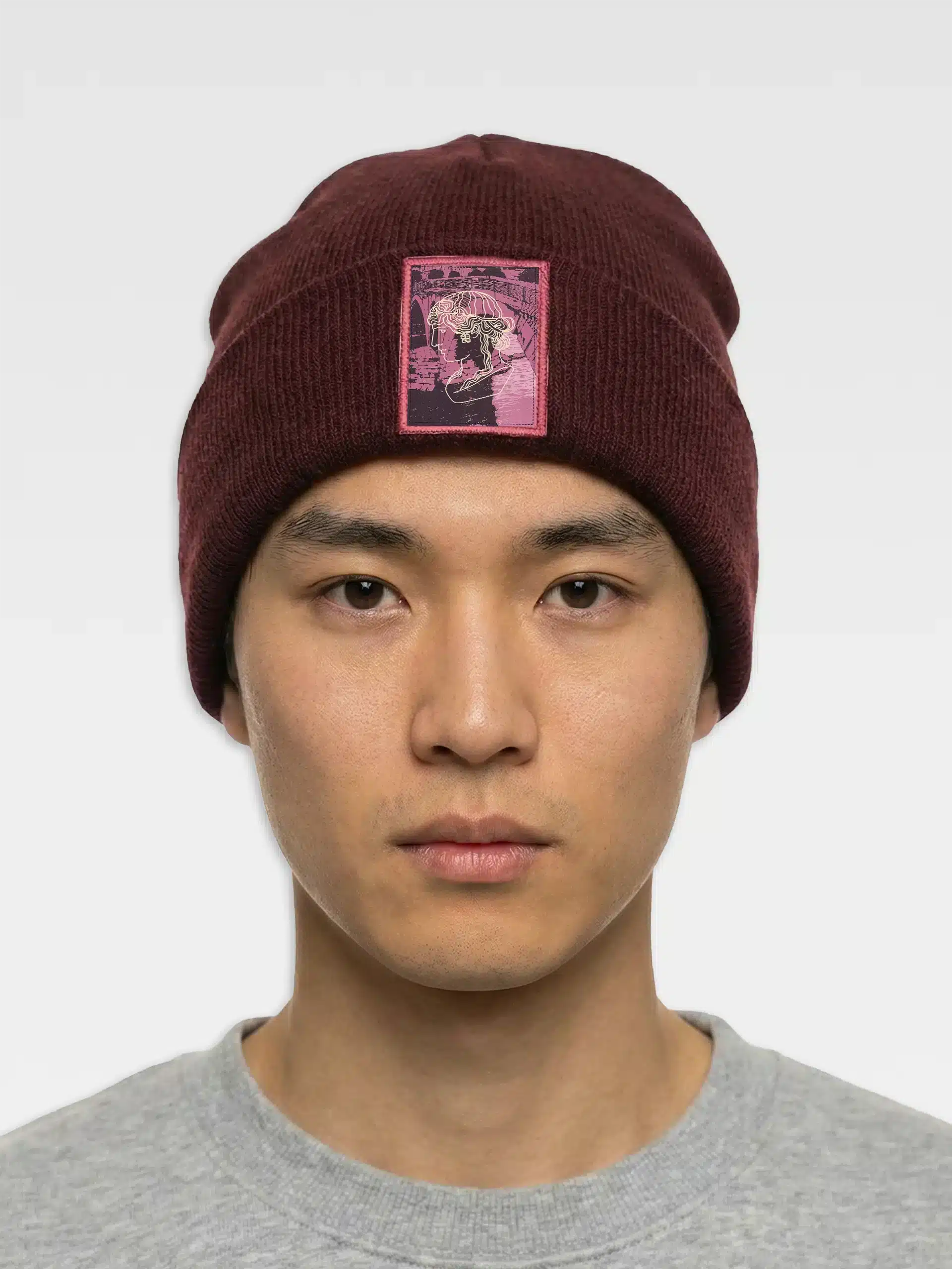 Berretto burgundy Ponte