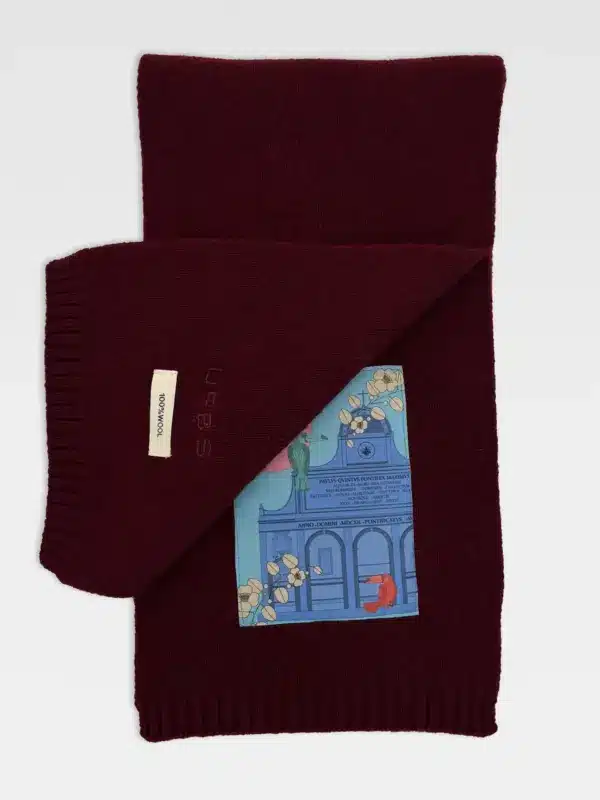 Sciarpa burgundy Fontanone