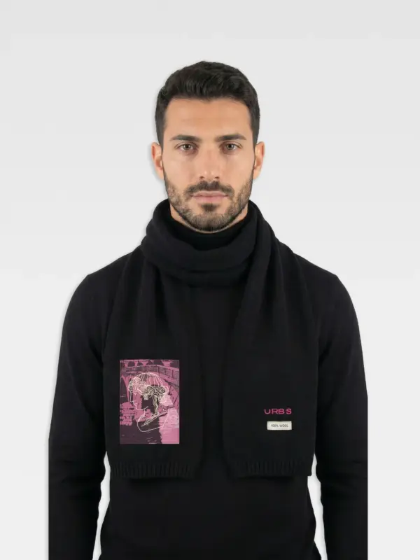 Sciarpa nera Ponte