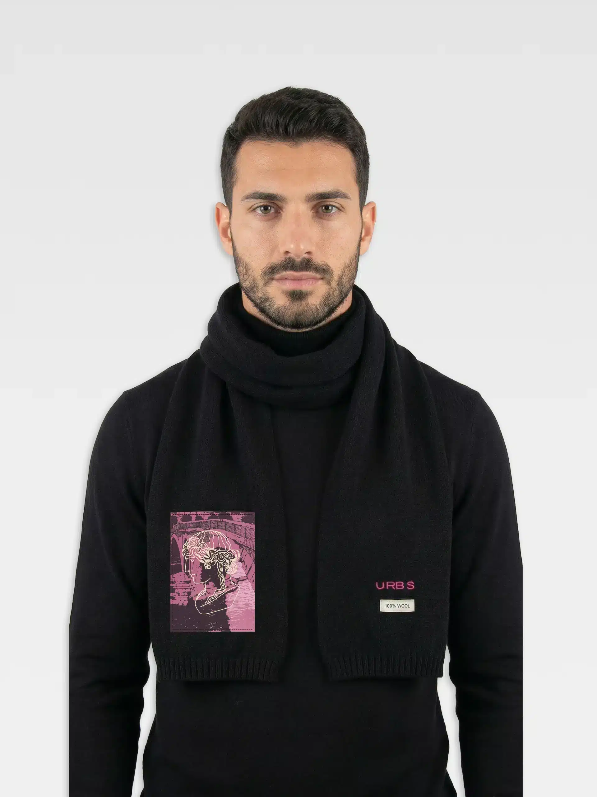 Sciarpa nera Ponte