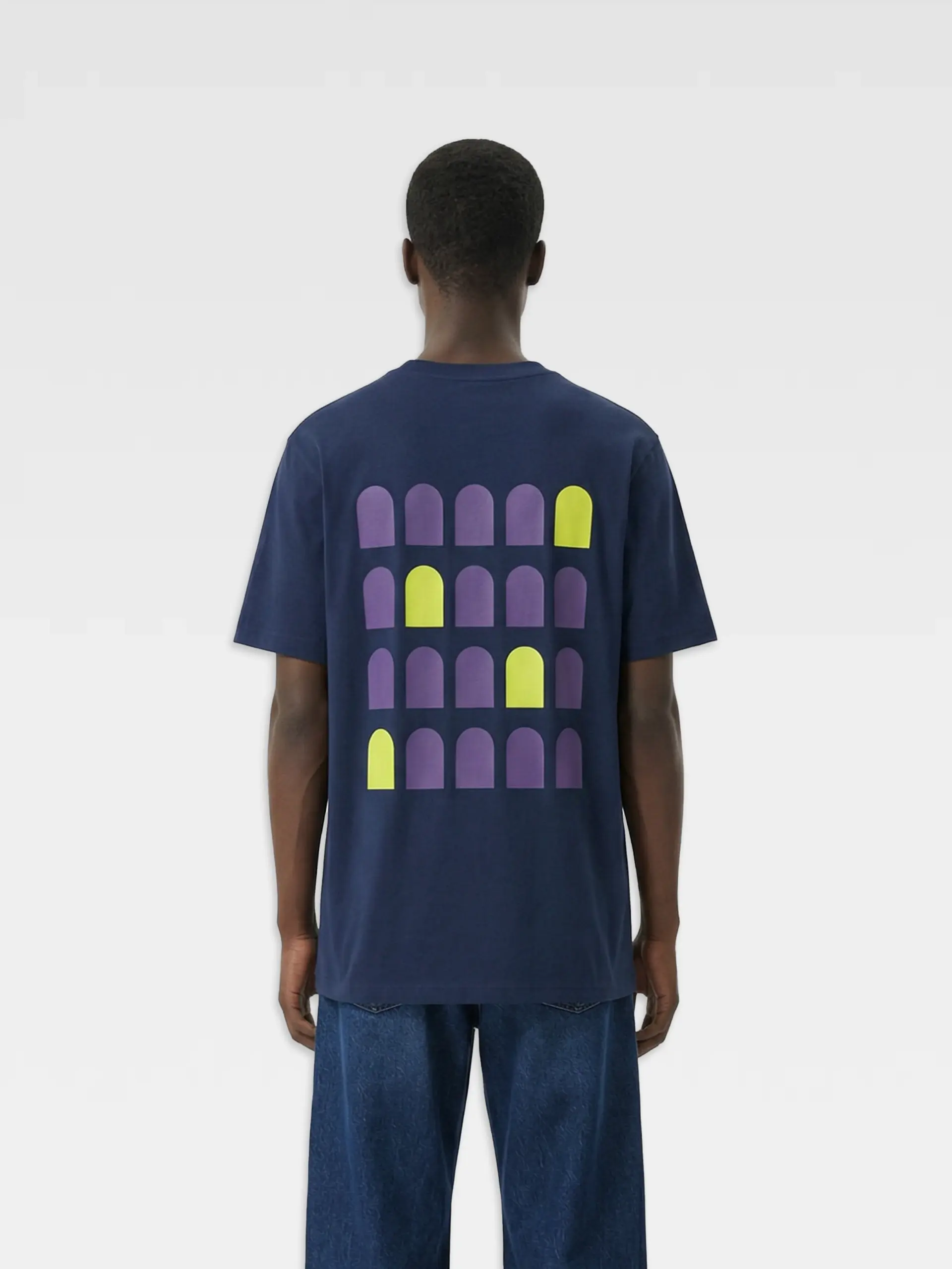 T-Shirt Colosseo Blu