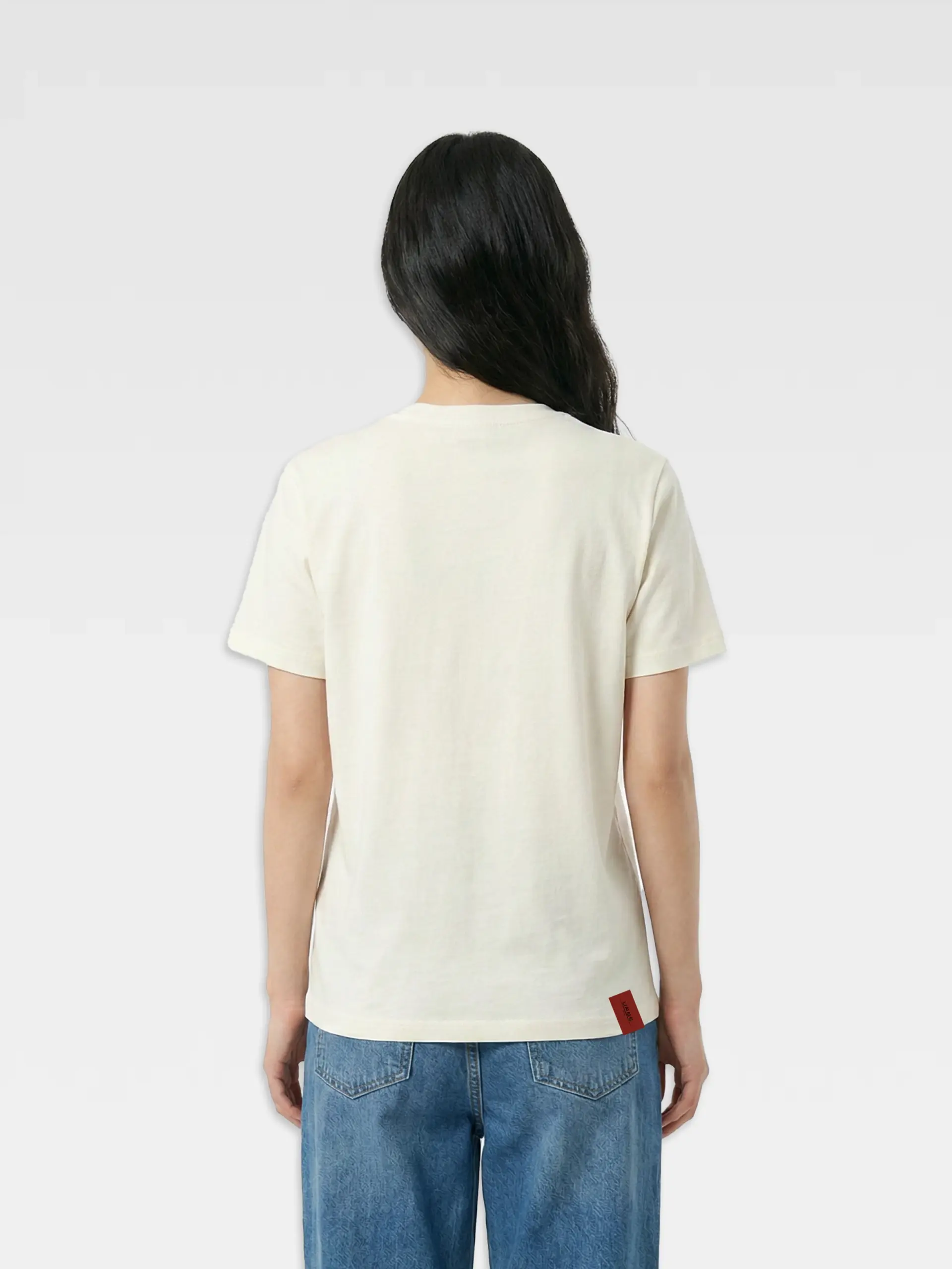 T-Shirt Testa Donna Bianca