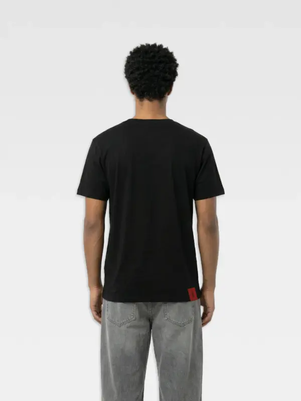 T-Shirt Testa Donna Nera