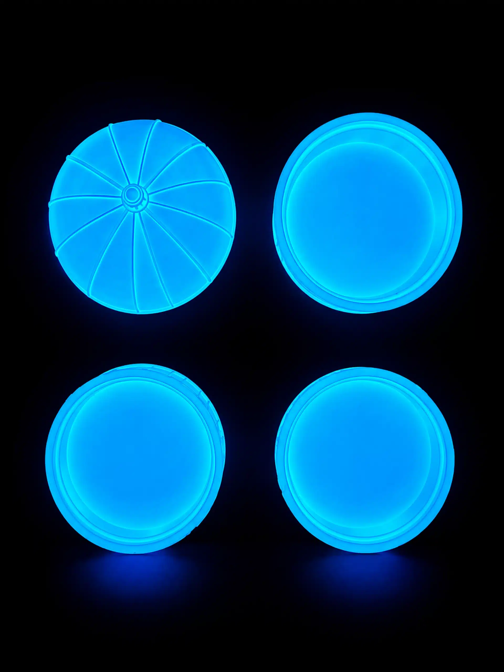 Cupola Medium Fluo Azzurra