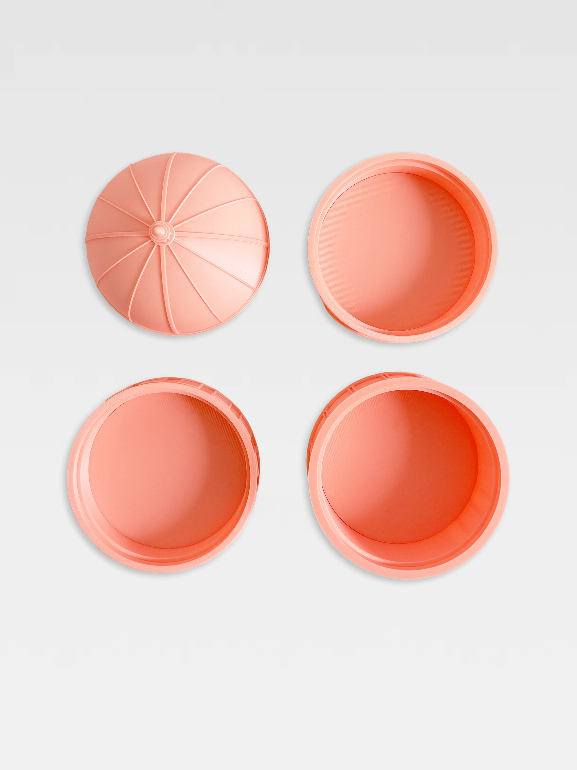 Cupola Medium Fluo Rosa