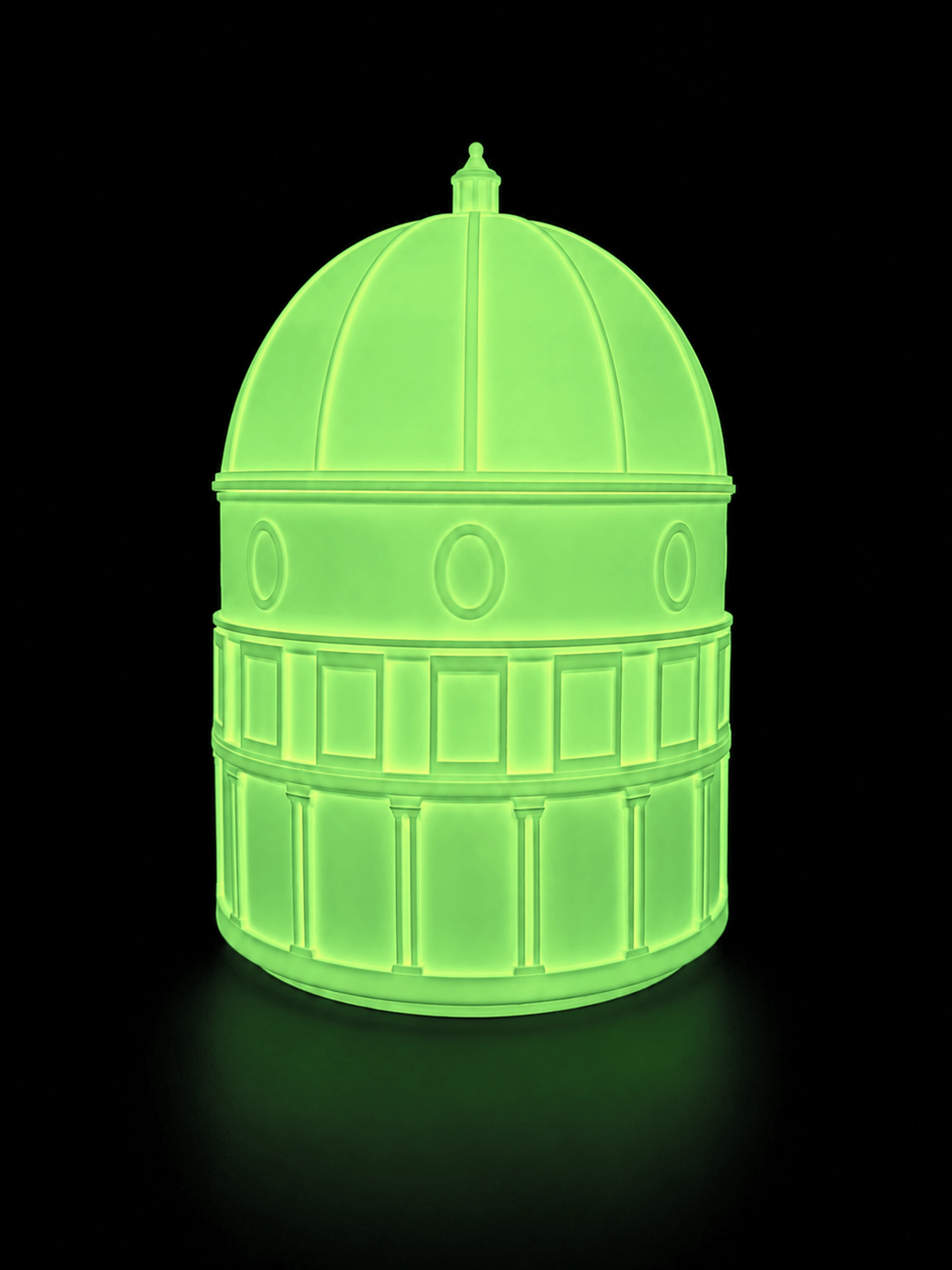 Cupola Medium Fluo Verde