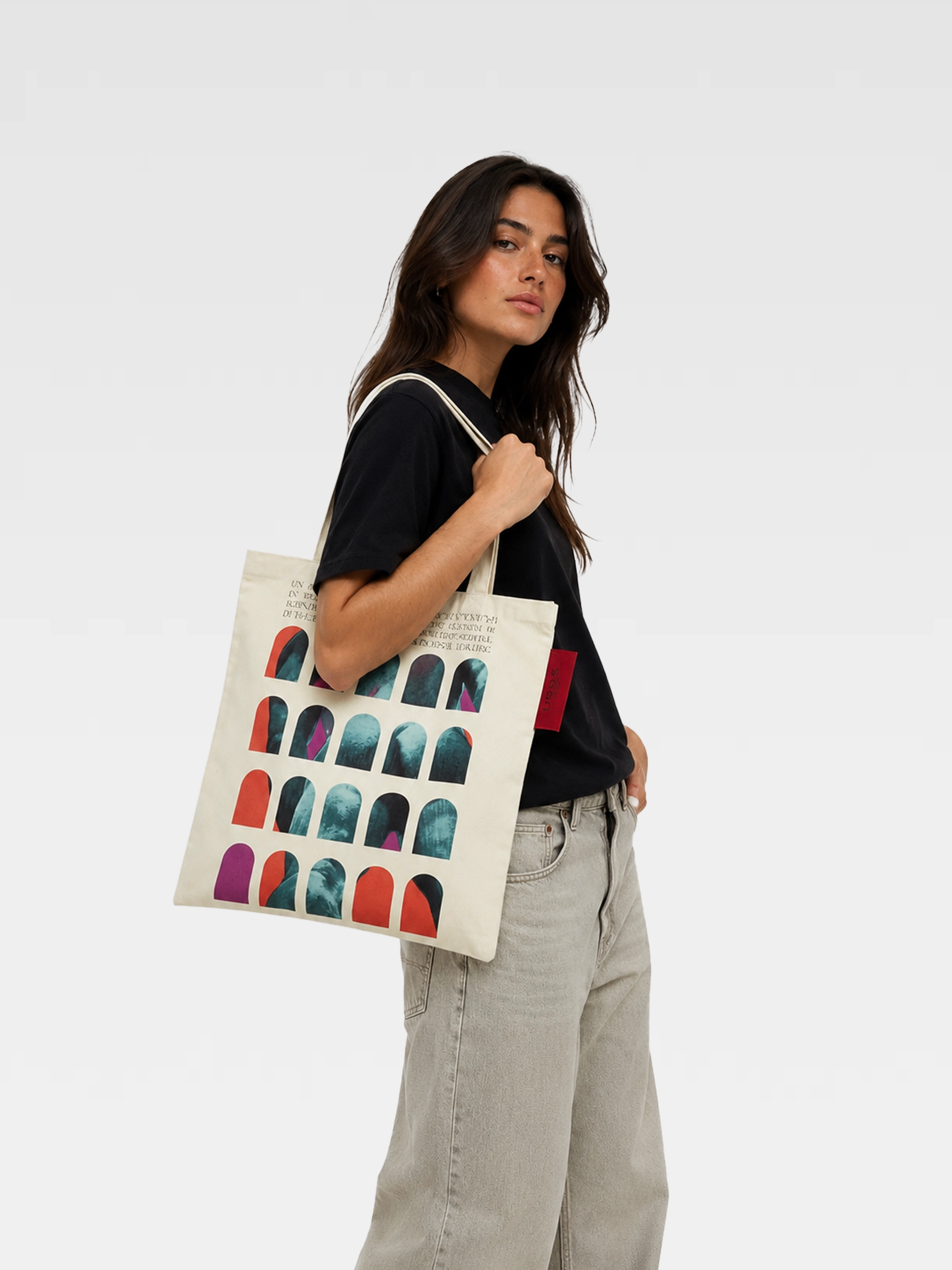 Shopper Culosseo in Cotone Ecosostenibile