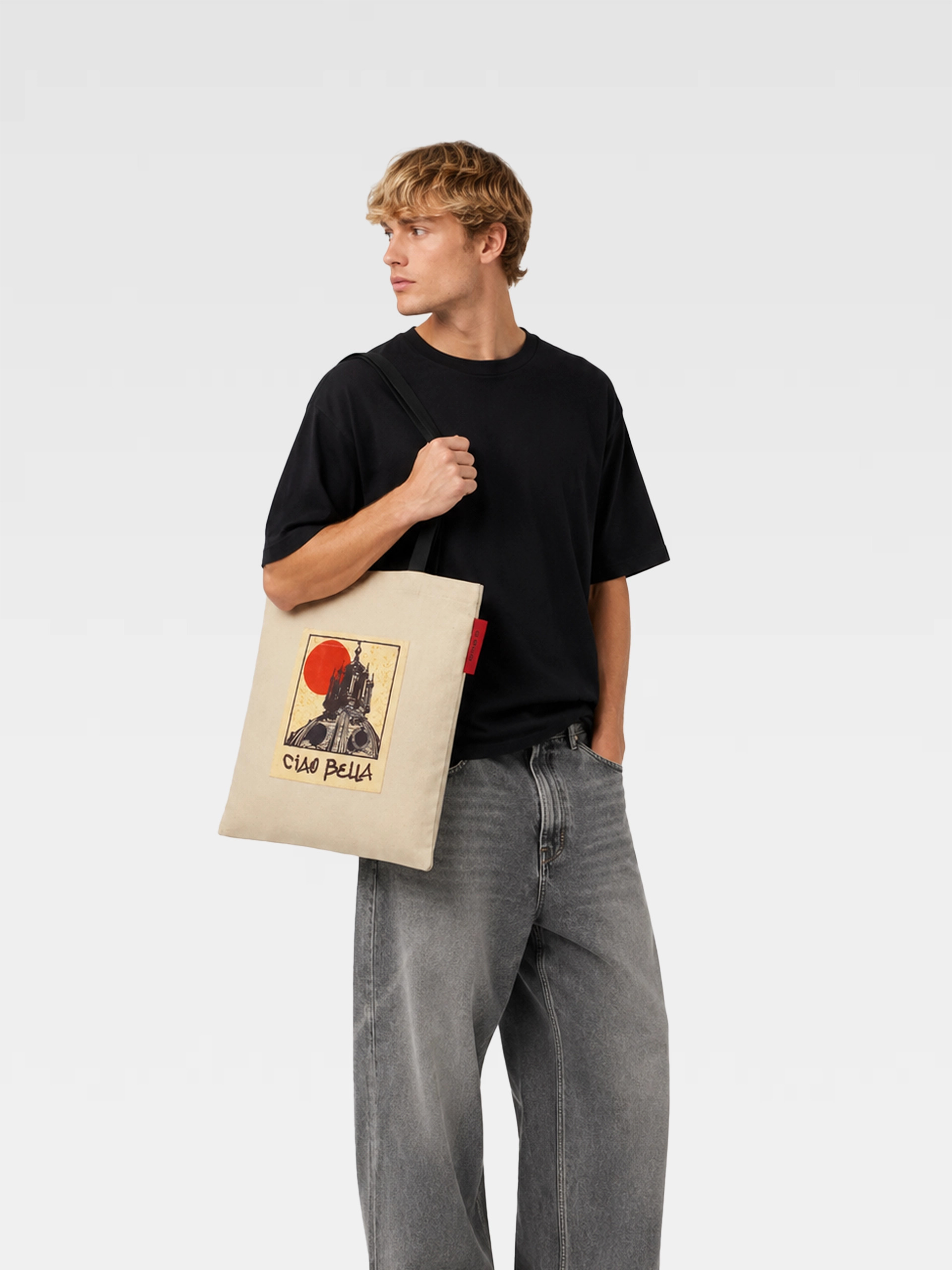 Shopper Ciao Bella in Cotone