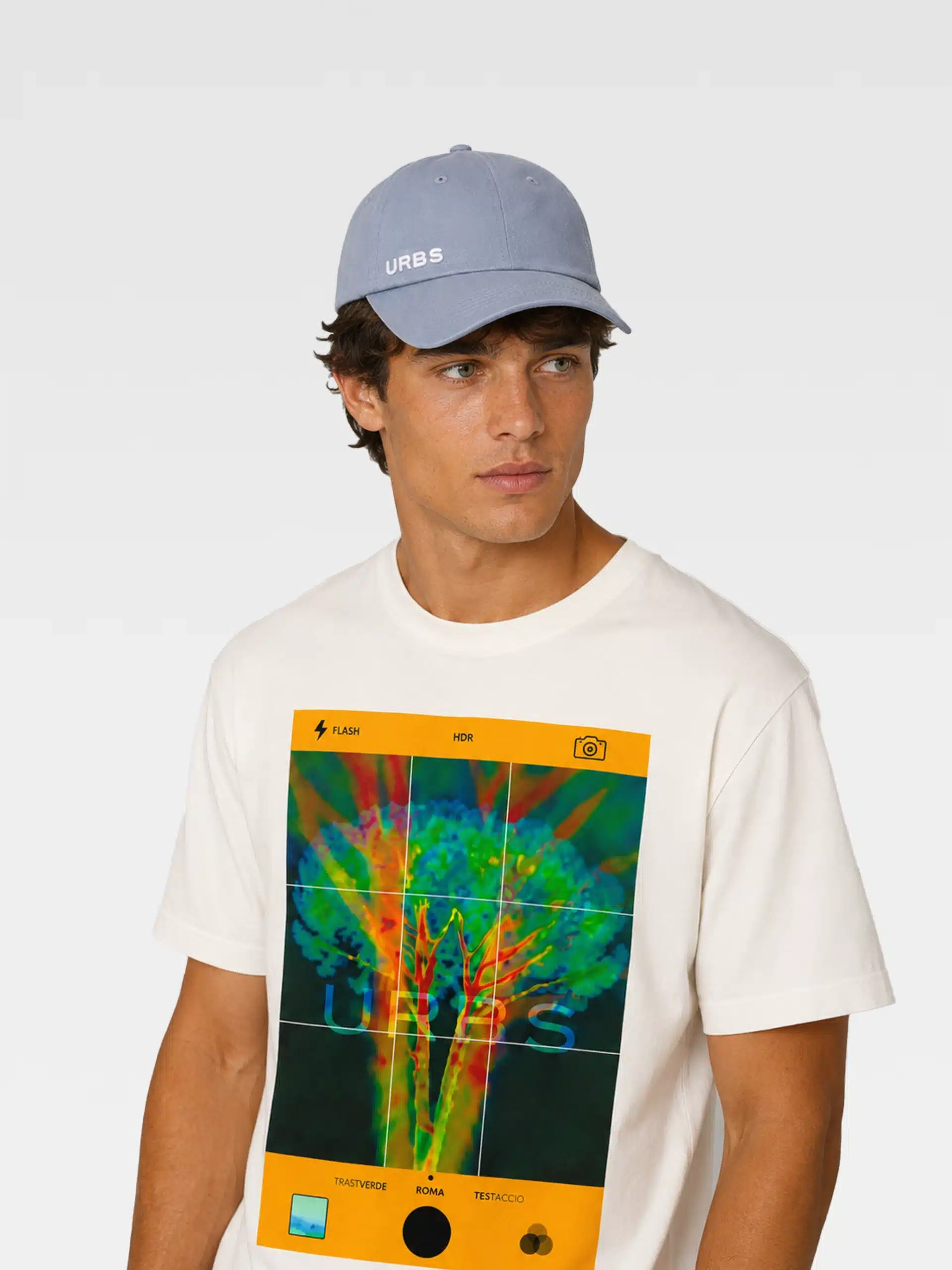 Cappello Basket Blu