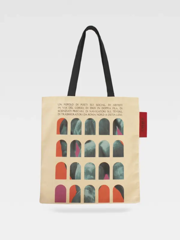 Shopper Culosseo in Cotone Ecosostenibile