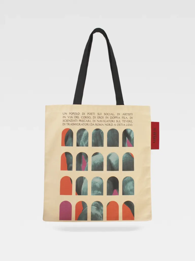 Shopper Culosseo in Cotone Ecosostenibile