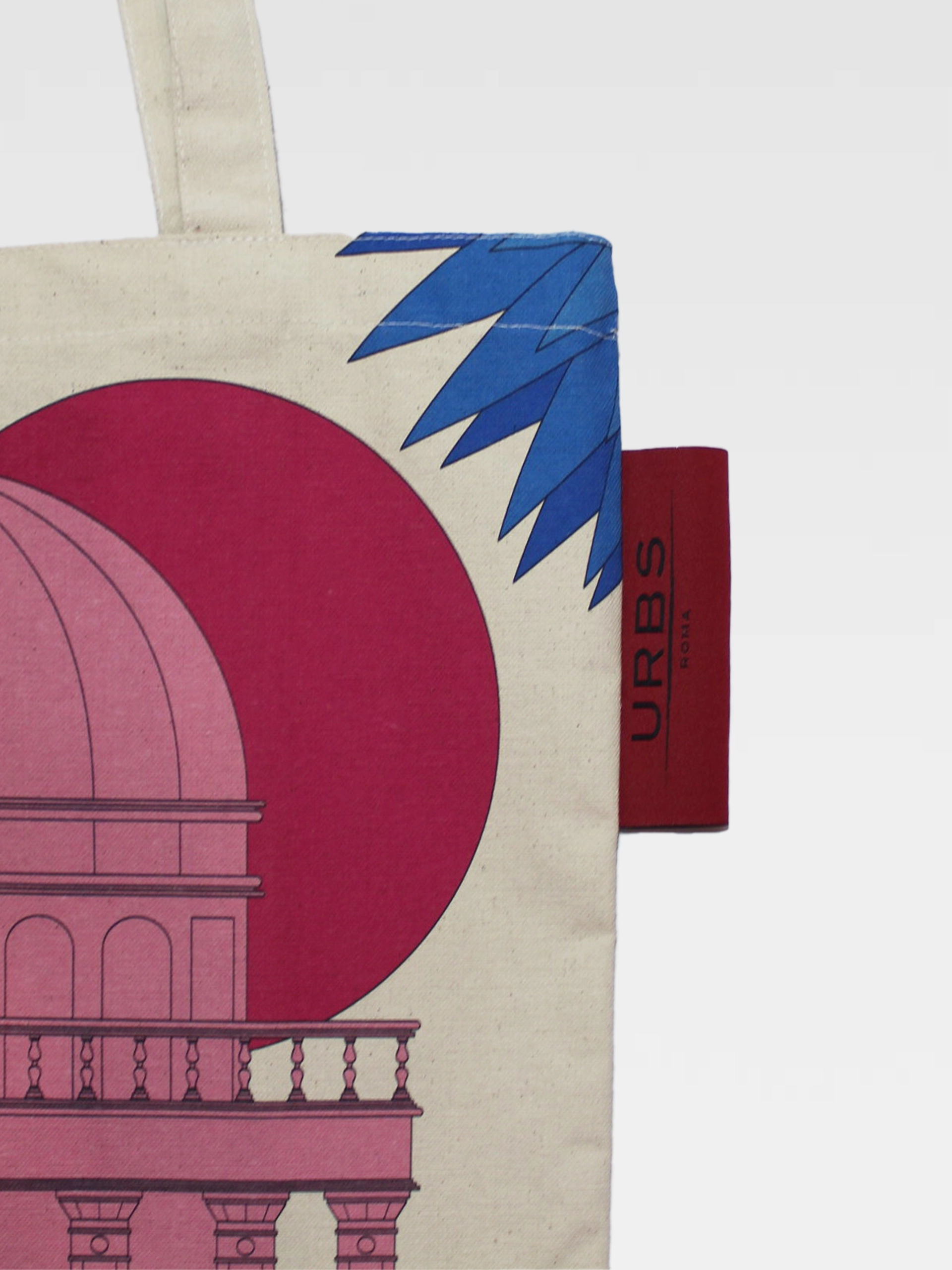 Tote bag Tempietto in Cotone