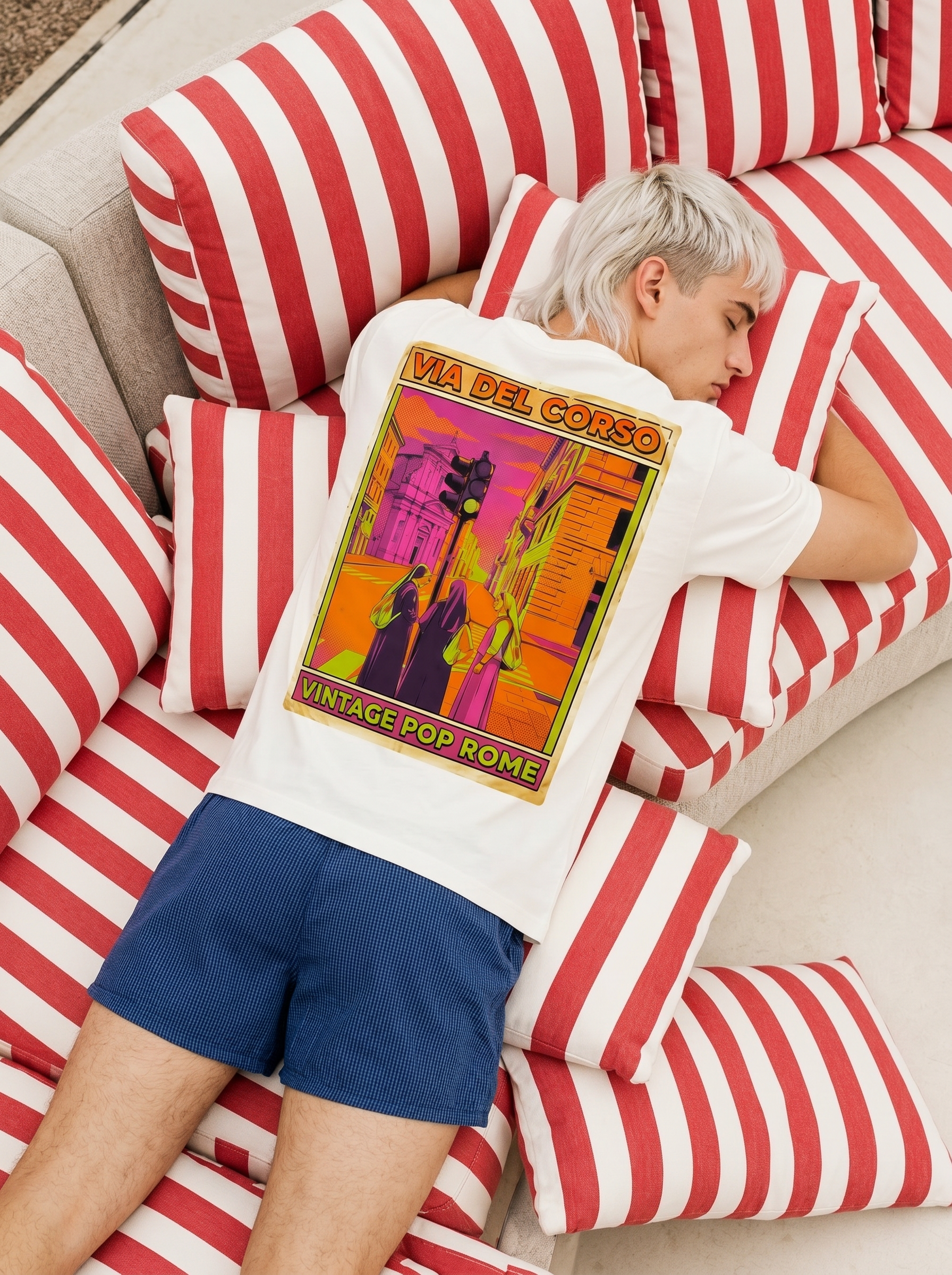 T-shirt Via del Corso
